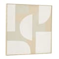 Pikkukuva 6 / 6: Maalaus Home ESPRIT Valkoinen Beige Moderni Skandinaavinen 90 x 3,8 x 90 cm (2 osaa)