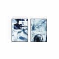 Miniatyrbild 1 av 2: Tavla DKD Home Decor Abstrakt (2 antal) (45 x 2 x 60 cm)