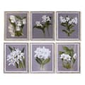 Miniatyrbild 1 av 3: Tavla DKD Home Decor Gran Glas 50 x 60 x 2,8 cm 50 x 2,8 x 60 cm Virágok (6 Delar)