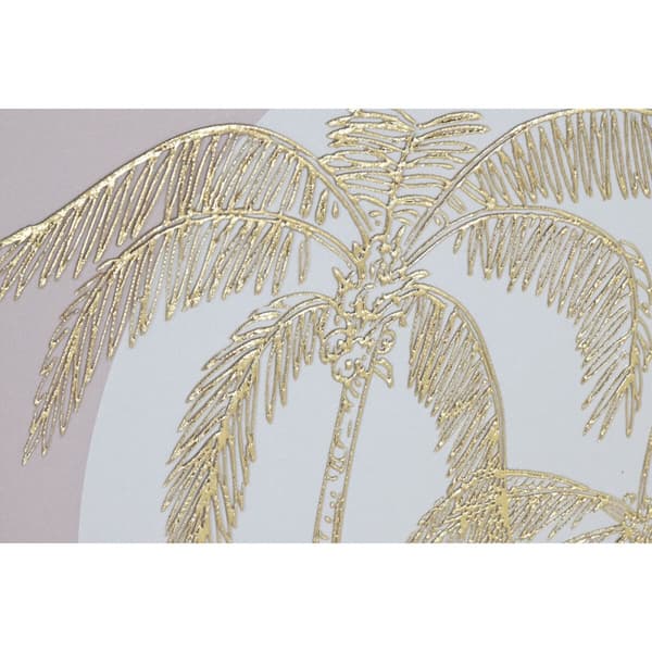 Tavla Home ESPRIT Vit Beige Palmer Skandinavisk 45 x 2,2 x 60 cm (2 antal)