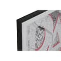 Miniatyrbild 2 av 4: Tavla Home ESPRIT Vit Svart Loft 60 x 3 x 80 cm (2 antal)