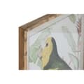 Miniatyrbild 2 av 4: Tavla Home ESPRIT Gul Grön Papegoja Tropiskt 50 x 2,5 x 70 cm (2 antal)