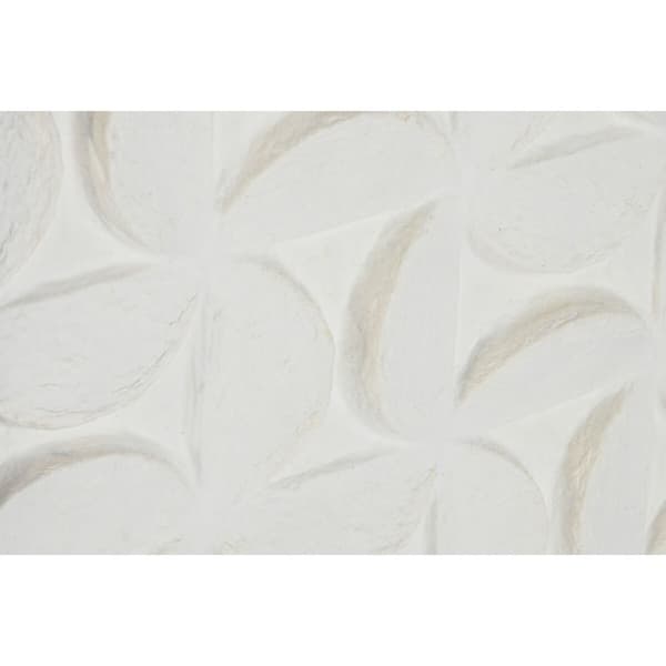 Tavla Home ESPRIT Vit Naturell Abstrakt Urban 60 x 3 x 80 cm (2 antal)