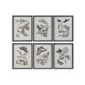 Miniatyrbillede 2 af 2: Maleri DKD Home Decor 50 x 2,5 x 65 cm Cvetlice Moderne (6 Dele)