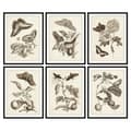 Miniatyrbillede 1 af 2: Maleri DKD Home Decor 50 x 2,5 x 65 cm Cvetlice Moderne (6 Dele)
