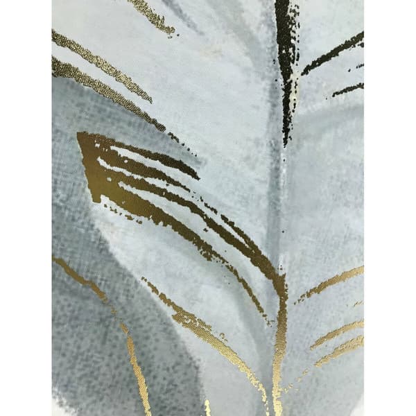 Maleri Home ESPRIT Palmer Gylden Tropisk 90 x 4 x 120 cm (2 enheder)