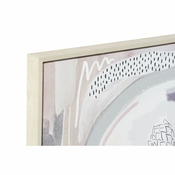 Tavla DKD Home Decor 63 x 4,5 x 93 cm Abstrakt Urban (2 antal)