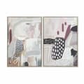 Miniatyrbild 1 av 3: Tavla DKD Home Decor 63 x 4,5 x 93 cm Abstrakt Urban (2 antal)