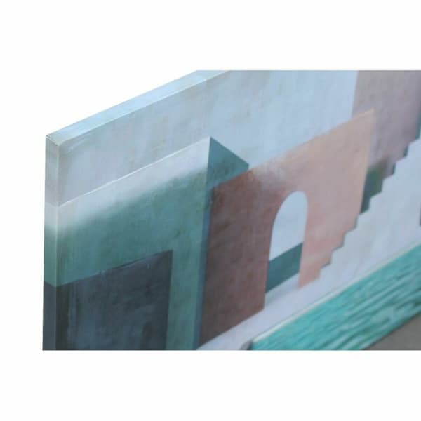 Tavla DKD Home Decor Hus (70 x 1,8 x 50 cm)