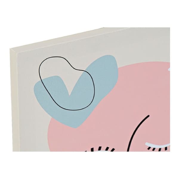 Maalaus DKD Home Decor Face Kangas Abstrakti (30 x 1,8 x 40 cm)
