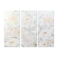 Pikkukuva 1 / 3: Maalaus DKD Home Decor Gėlės 55 x 3 x 135 cm Shabby Chic (3 Kappaletta)