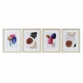 Pikkukuva 1 / 2: Maalaus DKD Home Decor Abstrakti Moderni (35 x 2 x 45 cm) (4 osaa)