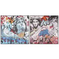 Miniatyrbild 1 av 5: Tavla Home ESPRIT Modern 150 x 3,5 x 150 cm (2 antal)