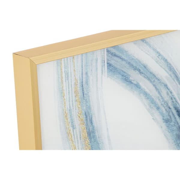 Maleri DKD Home Decor Abstrakt Moderne 80 x 2,5 x 120 cm (2 enheder)
