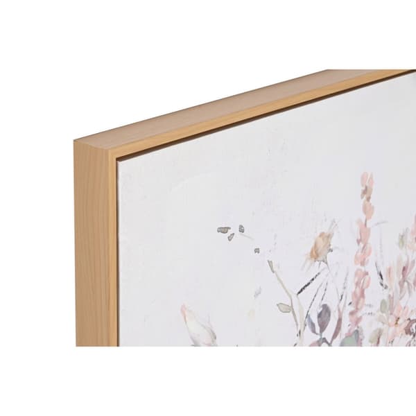 Maalaus Home ESPRIT Shabby Chic Maljakko 70 x 3,5 x 100 cm (2 osaa)