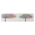 Miniatyrbild 1 av 4: Tavla Home ESPRIT Träd Modern 120 x 3 x 60 cm (2 antal)