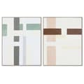 Miniatyrbild 1 av 4: Tavla Home ESPRIT Abstrakt Urban 82,2 x 4,5 x 102 cm (2 antal)