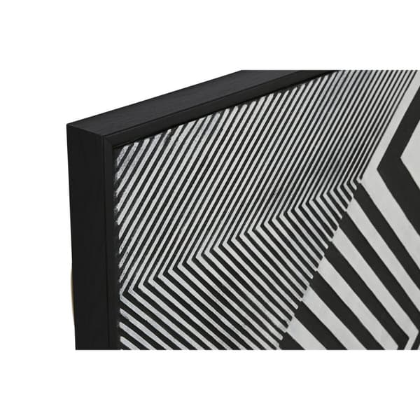 Maalaus Home ESPRIT Abstrakti Moderni 100 x 4 x 100 cm (2 osaa)