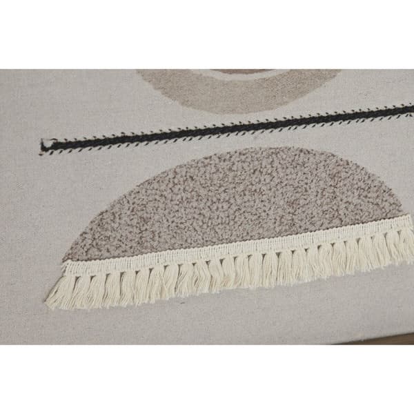 Kangas Home ESPRIT Beige Moderni Skandinaavinen 40 x 4 x 50 cm (2 osaa)