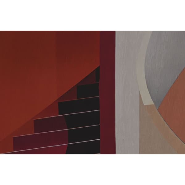 Maalaus Home ESPRIT Abstrakti Kaupunki 80 x 4,5 x 120 cm (2 osaa)