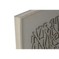 Miniatyrbild 2 av 4: Tavla Home ESPRIT Vit Beige Gyllene Modern Urban 90 x 3,5 x 120 cm (2 antal)