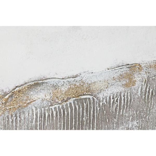Tavla Home ESPRIT Brun Svart Beige Abstrakt 123 x 4,3 x 123 cm (2 antal)