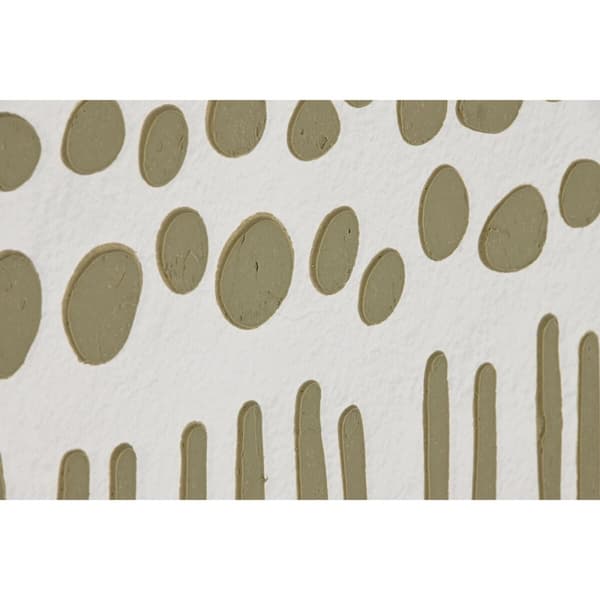 Maleri Home ESPRIT Hvid Beige Urban 103 x 4,5 x 143 cm (2 enheder)