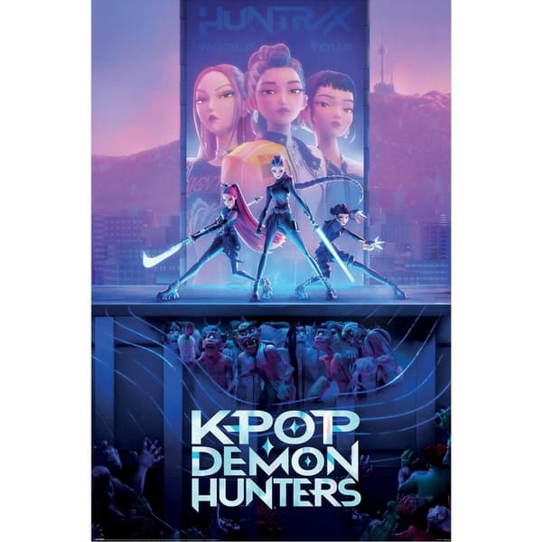 K Pop Demon Hunters Key Art Maxi Print CDON k-pop-demon-hunters-key-art-maxi-print-cdon
