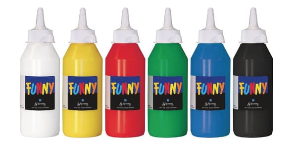 Fönsterfärg 6st x 250ml