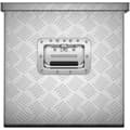 Miniatyrbild 4 av 6: Låsbar transportverktygslåda i aluminium 150 l 124 x 38,5 x 38,5 cm