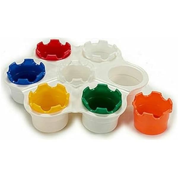 Fingerfärgpalett - PINCELLO - Standard - Flerfärgad - 12 enheter - 23 x 6 x 25 cm