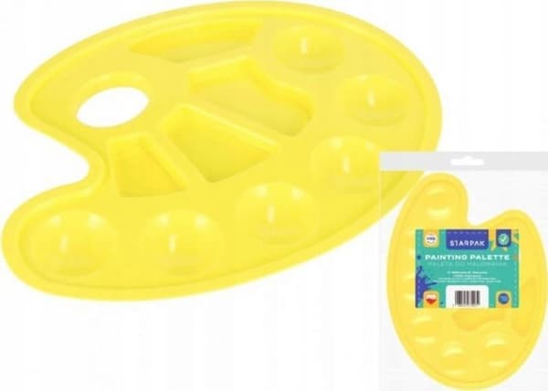 Palettfärg Starpak - STK PAL10 - PASTELL OVALFÄRGPALETT ZOL STK PBH 1/20