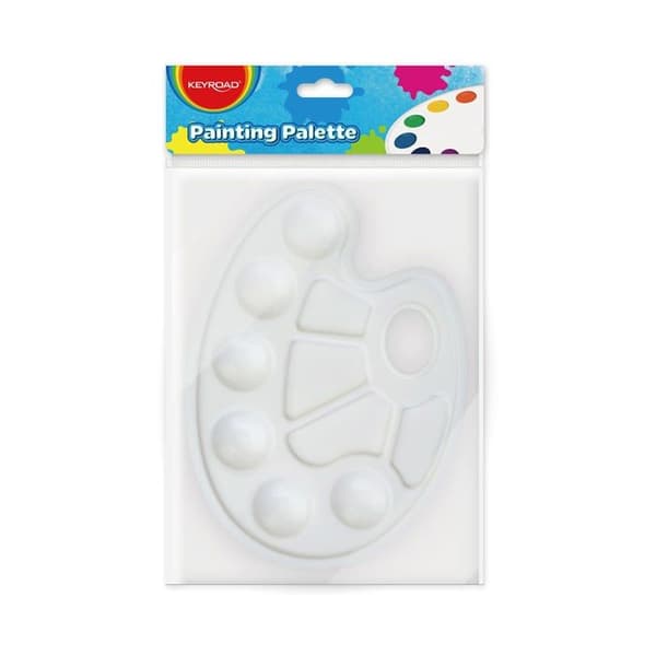Palette färg Keyroad - PBSX1608 - Målarduk, upphängning, vit