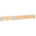 Miniatyrbilde 3 av 7: vidaXL Pallekarm 50x150 cm heltre furu