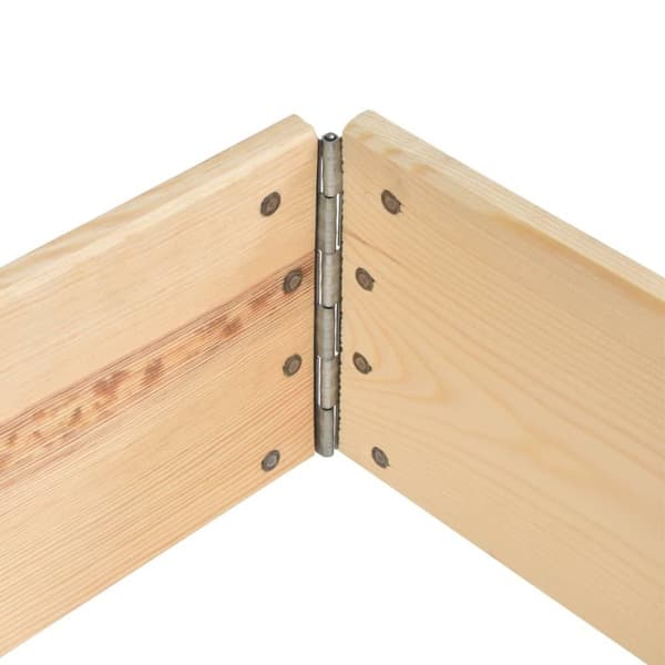 vidaXL Pallekarm 50x150 cm heltre furu