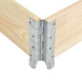Miniatyrbilde 5 av 7: vidaXL Pallekarm 50x150 cm heltre furu