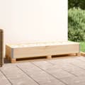 Miniatyrbilde 7 av 7: vidaXL Pallekarm 50x150 cm heltre furu
