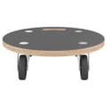 Pikkukuva 4 / 10: vidaXL Kuljetusalustat 2 kpl pyöreä Ø38x11,5 cm 250 kg