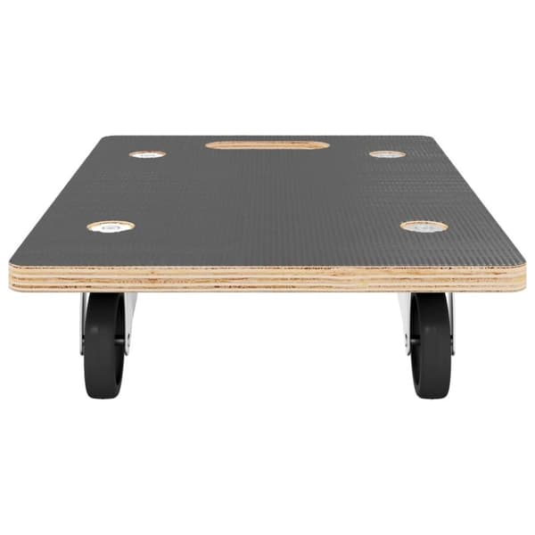 vidaXL Transporttraller 2 stk rektangulær 80x55x11,5 cm 250 kg