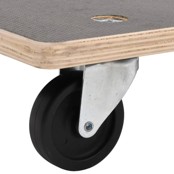 vidaXL Transportplatta 2 st rektangulär 50x35x11,5 cm