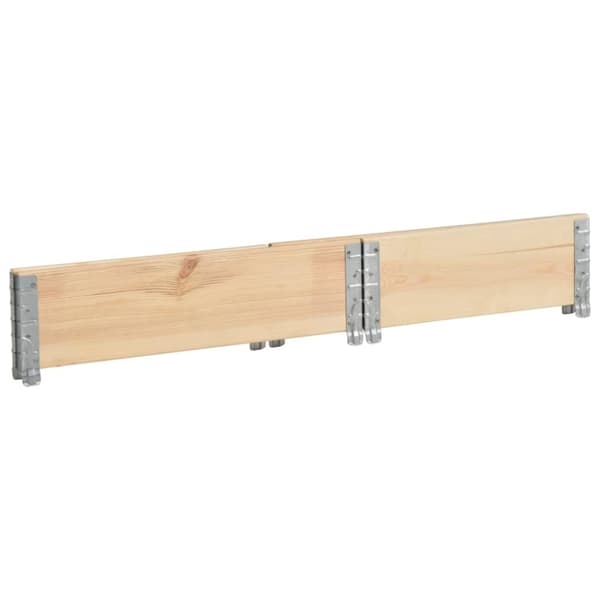 palleramme 60x80 cm massivt fyrretræ