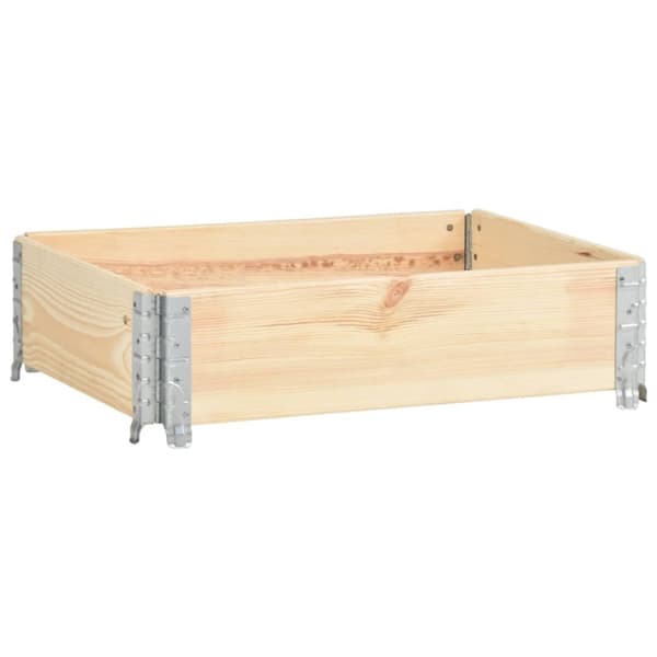 palleramme 60x80 cm massivt fyrretræ