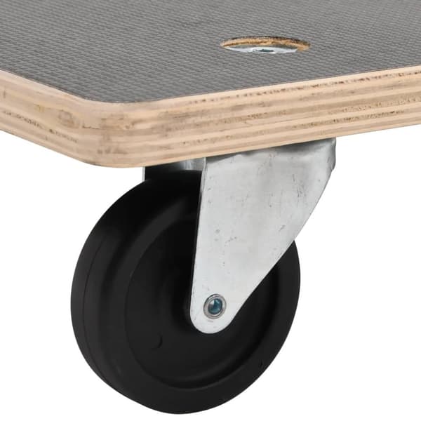 Paller & læsseplatforme - Living dollyvogne 2 stk. 60x40x11,5 cm rektangulær