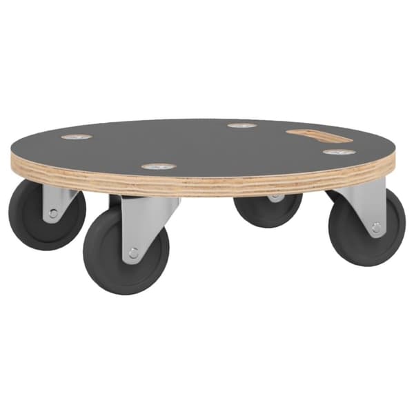 Transportplatta 2 st rund Ø38x11,5 cm - Tralla - Trallor - Home & Living
