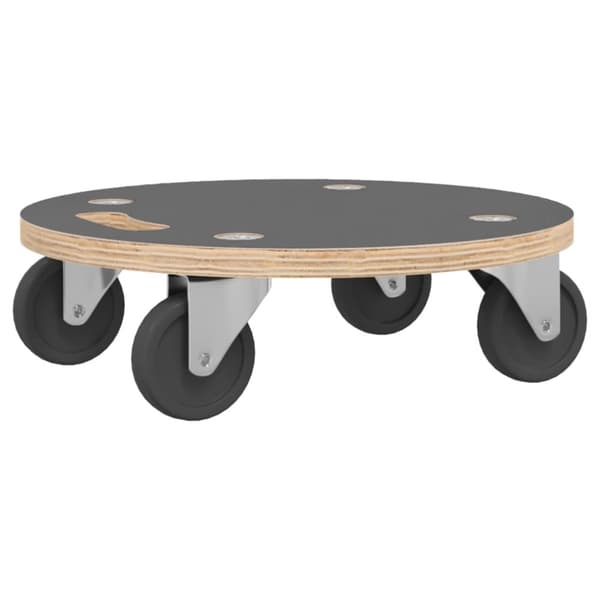 Transportplatta 2 st rund Ø38x11,5 cm - Tralla - Trallor - Home & Living