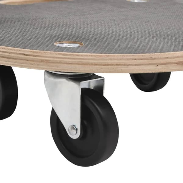 Transportplatta 2 st rund Ø38x11,5 cm - Tralla - Trallor - Home & Living