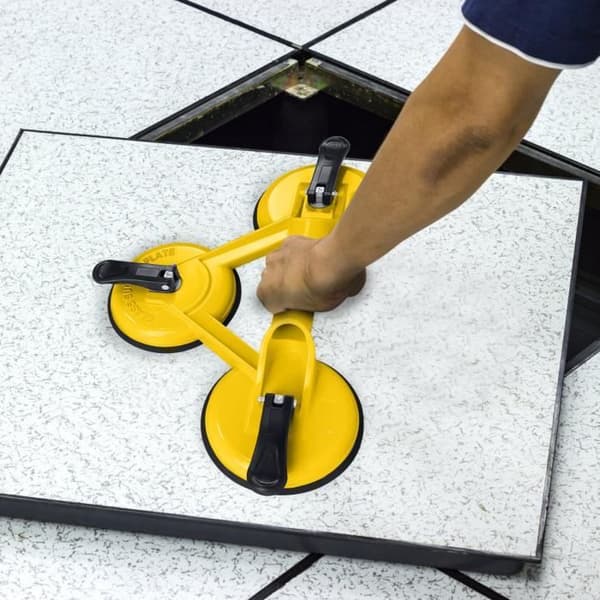 XMTECH Set med 2 aluminiumglas sugkoppar med tre kuddar Lastkapacitet 120 kg, för att flytta glas, kaross,
