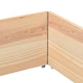 Miniatyrbild 6 av 8: vidaXL Pallkragar 2 st 150x100 cm massivt furu