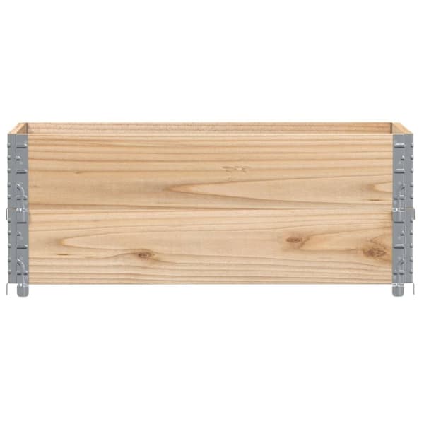 vidaXL Pallekarmer 2 stk 100x50 cm heltre furu