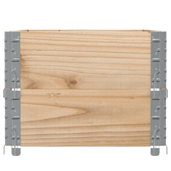 vidaXL Pallekarmer 2 stk 100x50 cm heltre furu